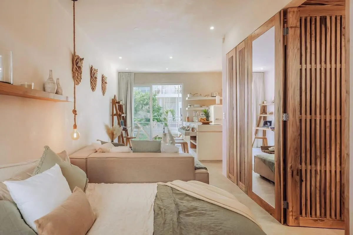 Design Loft Apartment In La Veleta 图卢姆 墨西哥